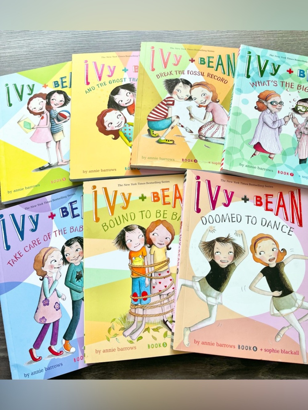 1–7 Set📚Ivy + Bean Series Books (Not sold separately)